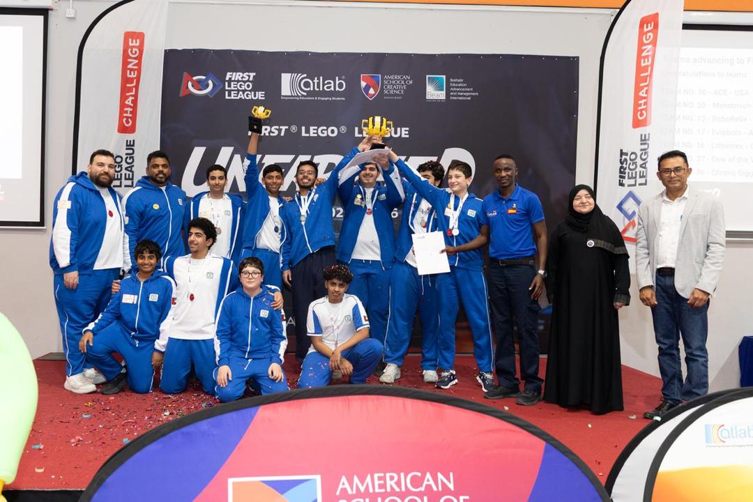 Hamdan Centre for Giftedness and Innovation Students Win UAE Robotics Championship with Participation of 80 Teams